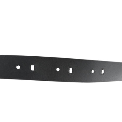 Versace X FENDI Calfskin Fendace Logo Belt 95 38 Black 4 of 5