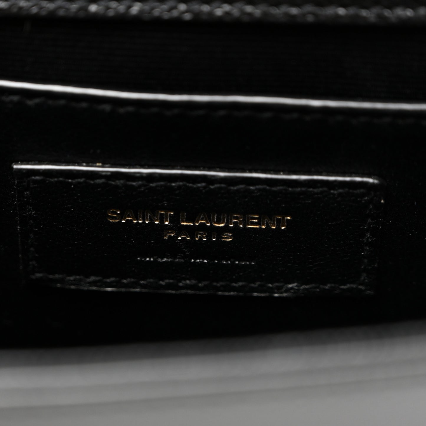Grain De Poudre Small Monogram Kate Satchel Black