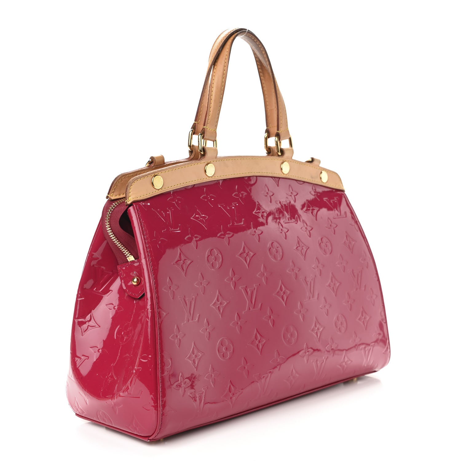 Louis Vuitton Vernis Brea MM Rose Indien 3 of 17