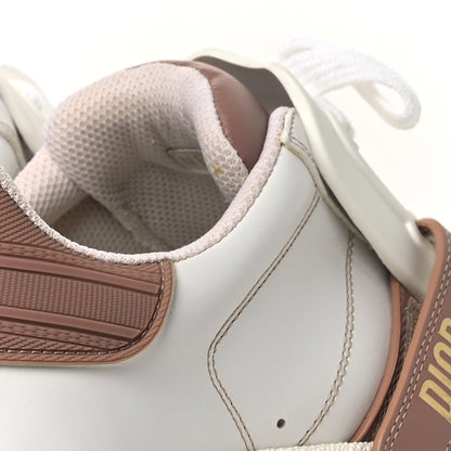 Christian Dior Calfskin Bi-Color Dior-ID Platform Sneakers 36.5 White Nude 11 of 12