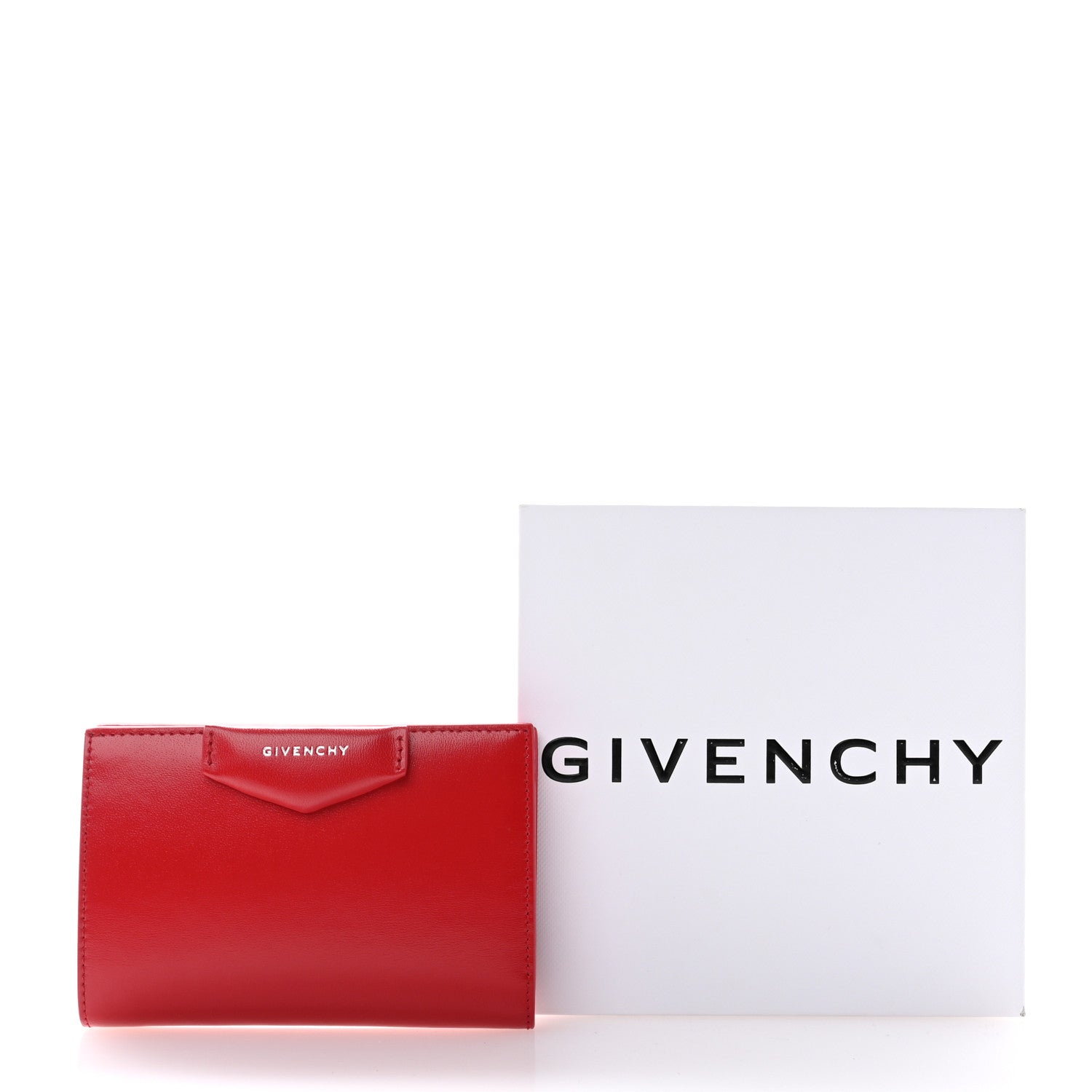 Givenchy Box Antigona Bifold Wallet Red Soft Pink 9 of 9