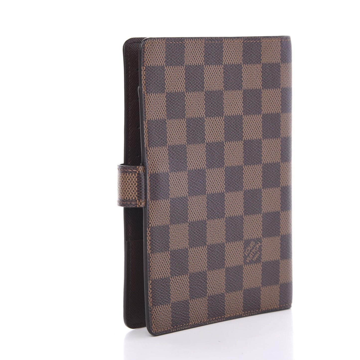 Damier Ebene Medium Ring Agenda Cover