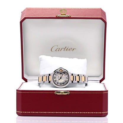 Cartier Stainless Steel 18K Yellow Gold 33mm Ballon Bleu De Cartier Automatic Watch 5 of 5