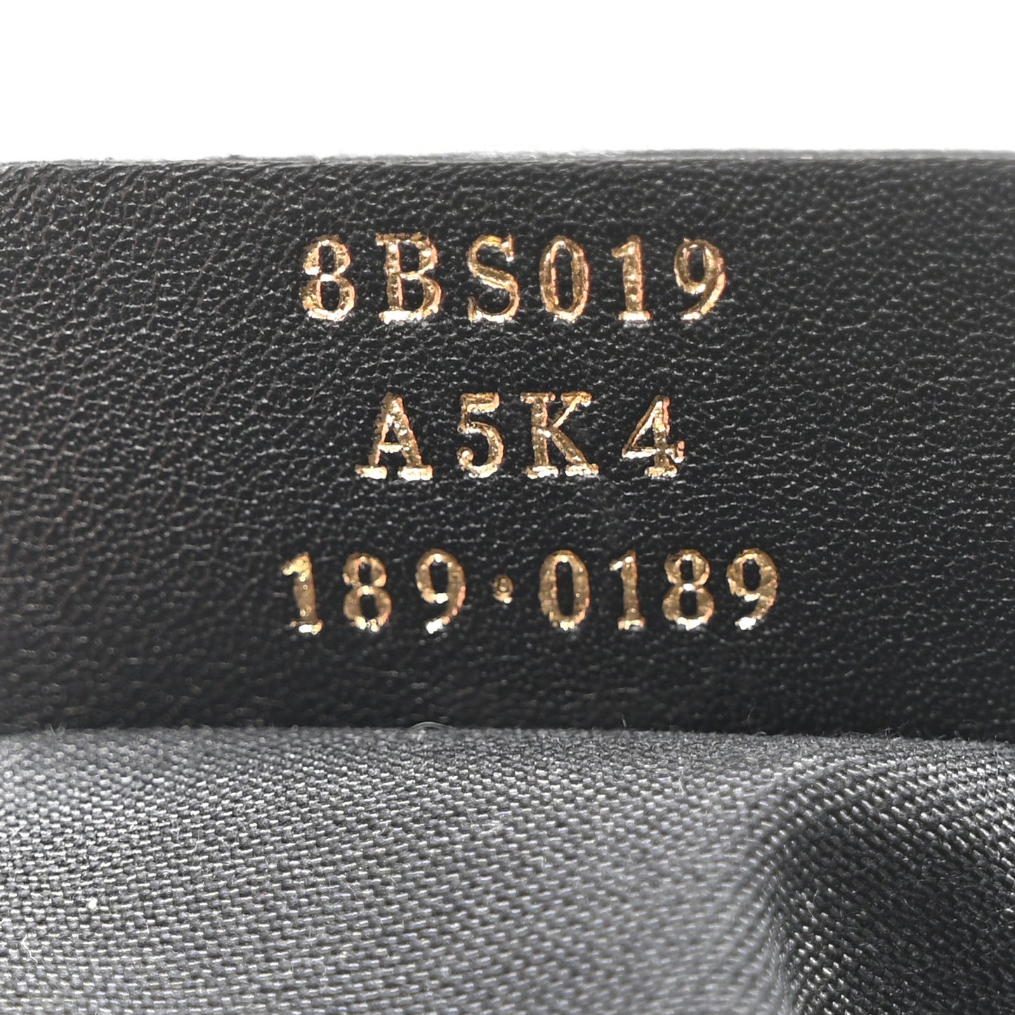 Glazed Fabric Vitello Century FF 1974 Stamp Patch Mini Camera Case Mogano Panna Black