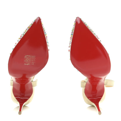 Christian Louboutin PVC Patent Psychic Spikaqueen 100 Pumps 37.5 Mix California 6 of 15