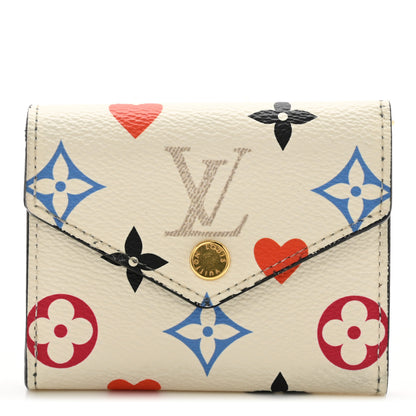 Louis Vuitton Game On Monogram Zoe Wallet White 1 of 7