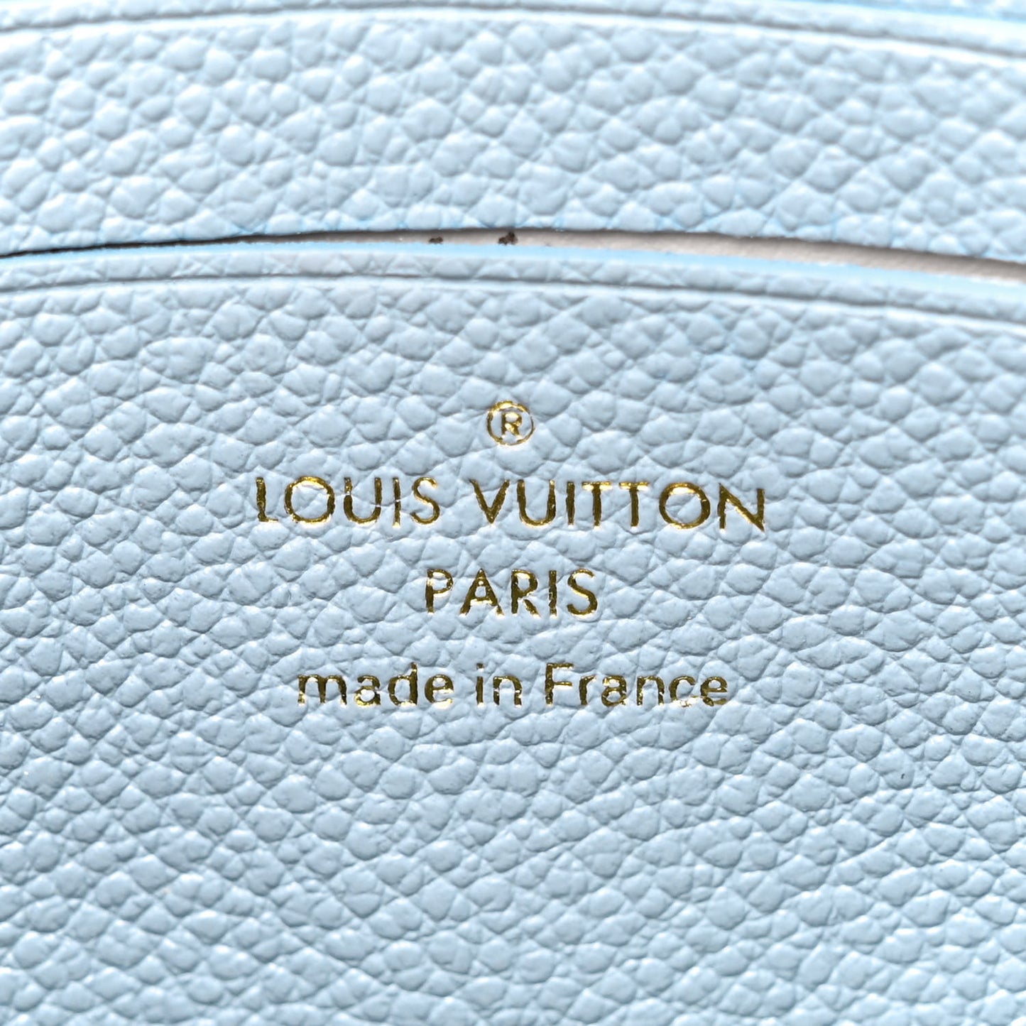 Monogram Lily Wallet On Chain Blue Hour