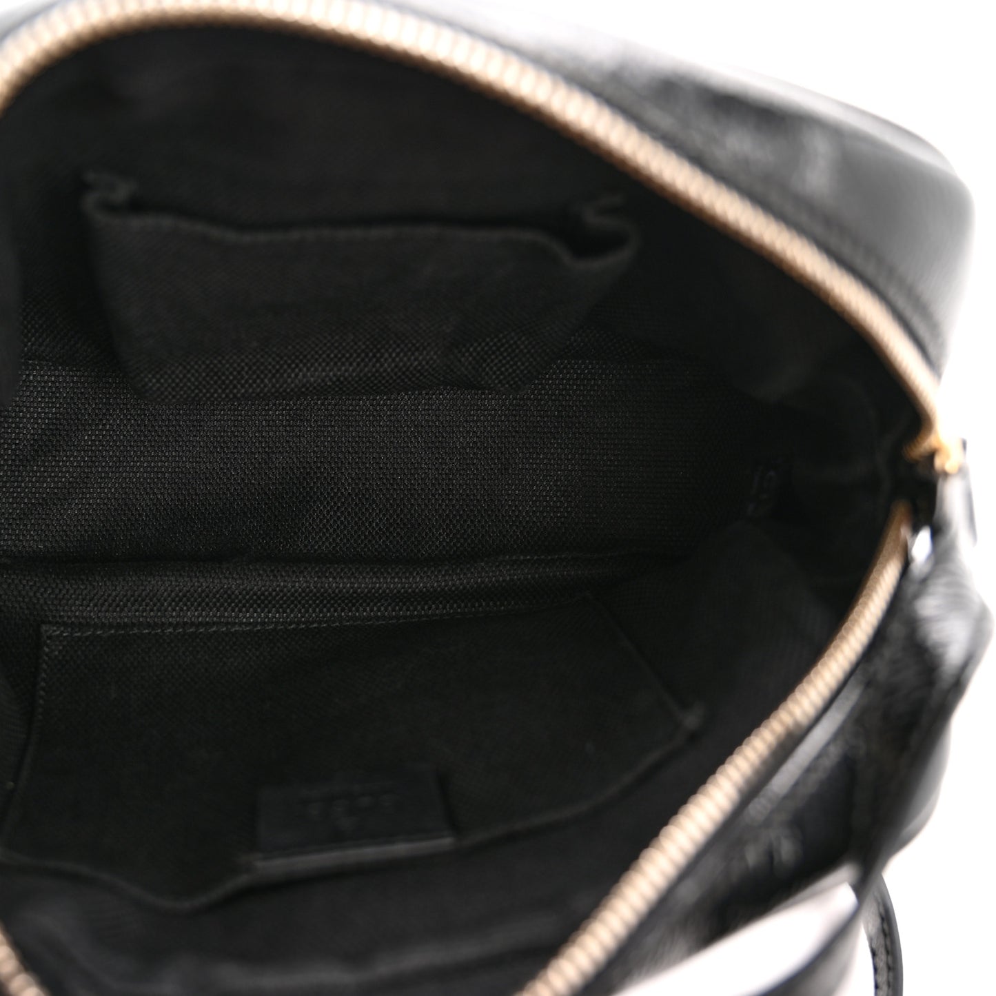 Soft Patent Small Soho Disco Bag Black