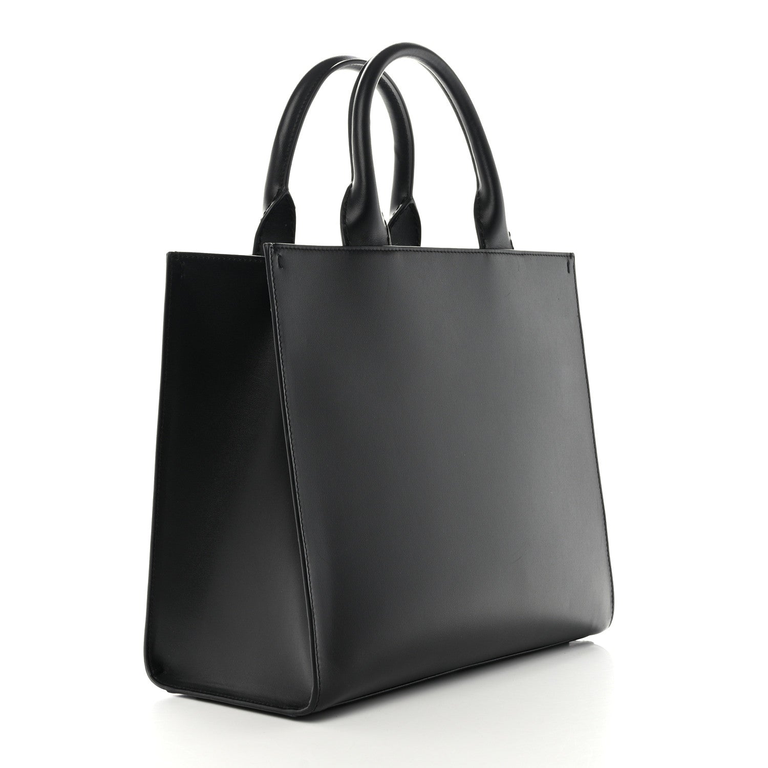 Dolce & Gabbana Calfskin Small DG Daily Shopper Tote Black 3 of 12