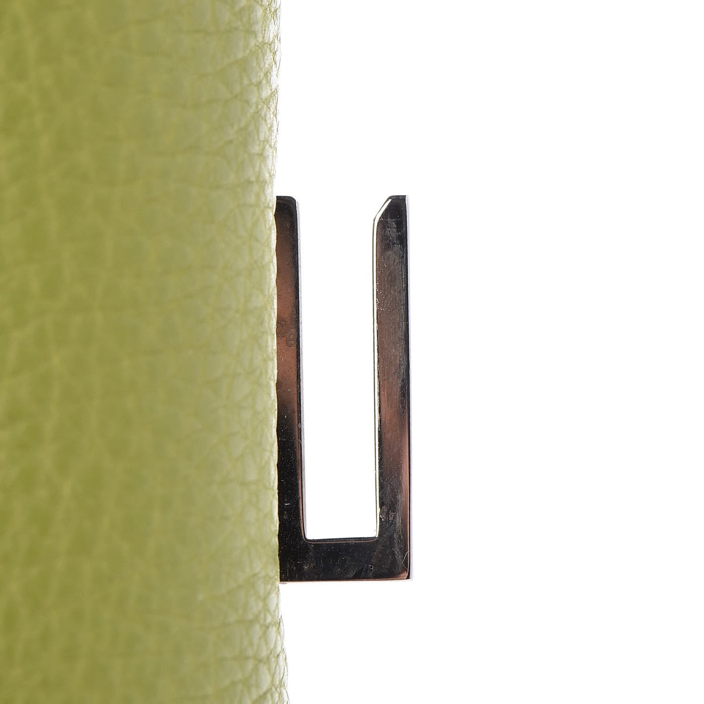 Taurillon Clemence Birkin 35 Vert Anis
