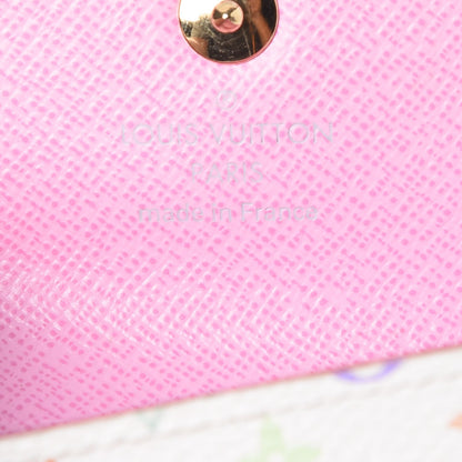 Louis Vuitton Monogram Multicolor Multicles 4 Key Holder White Litchi 6 of 7