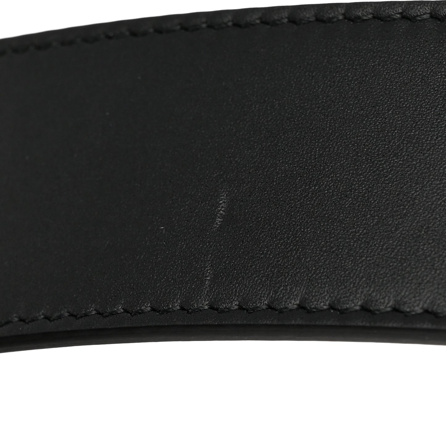 Calfskin Crystal Double G 40mm Belt 90 36 Black