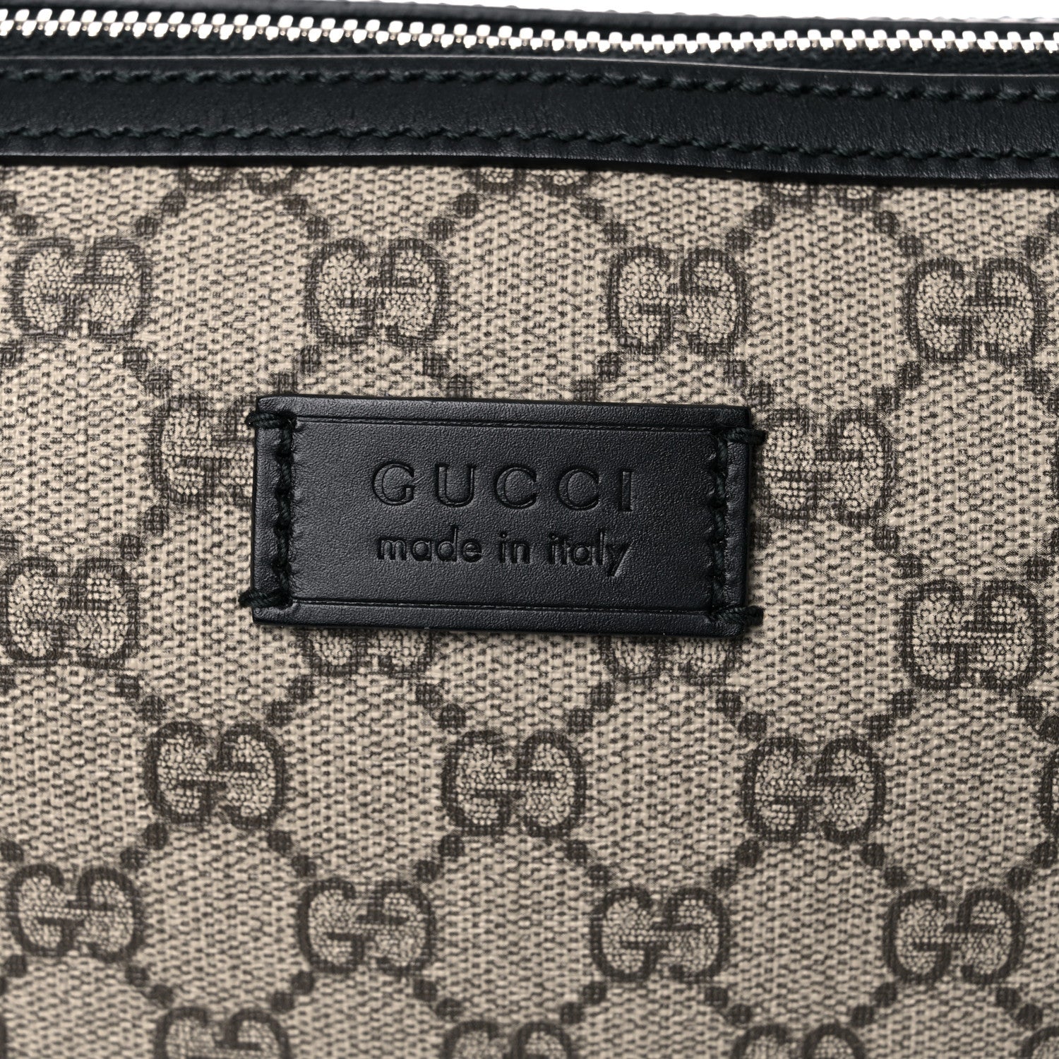 Gucci GG Supreme Monogram Toiletry Case Black 17 of 18