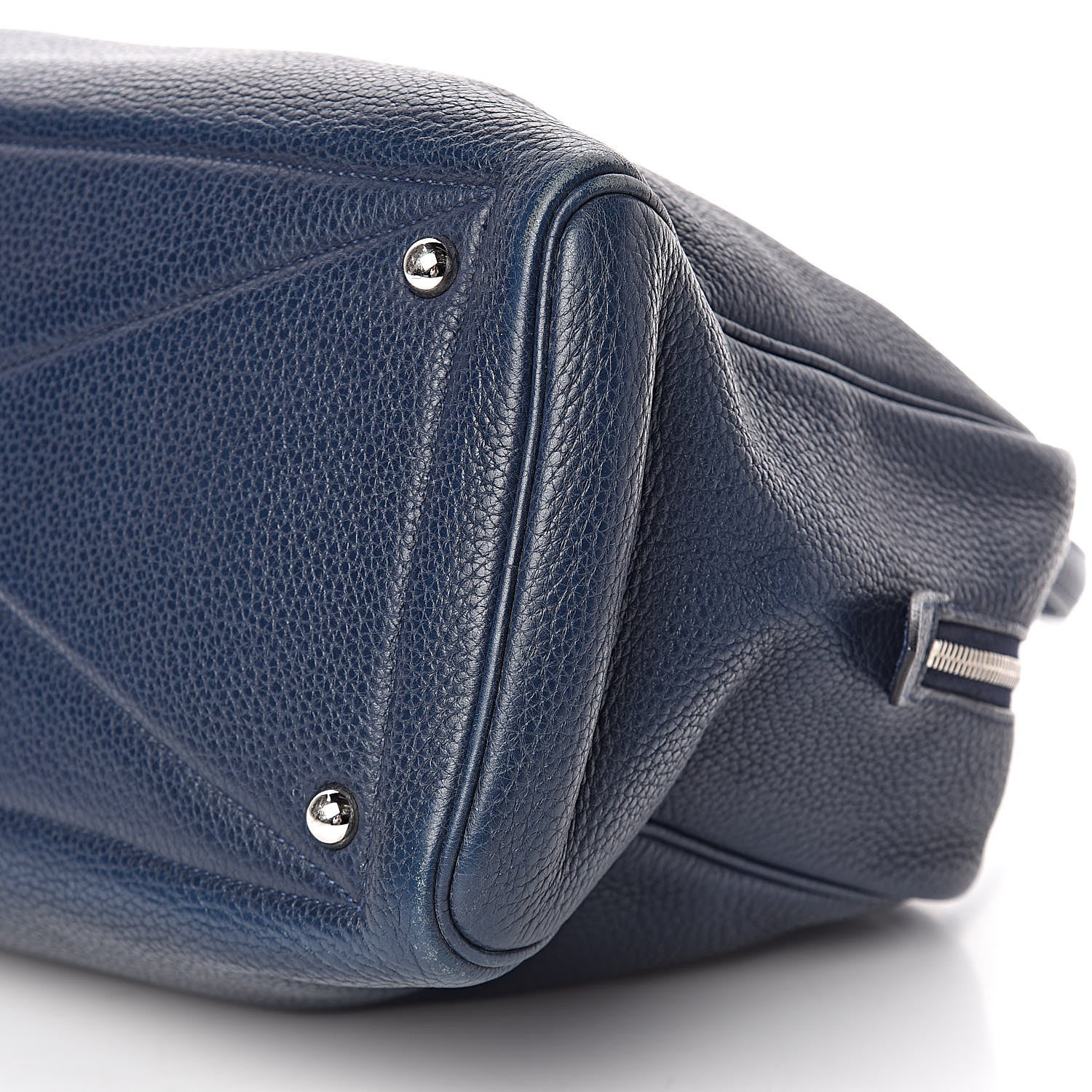 Hermes Taurillon Clemence Victoria II 35 Bleu De Malte 9 of 9