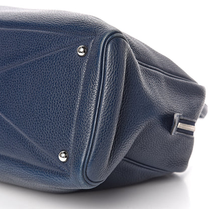 Hermes Taurillon Clemence Victoria II 35 Bleu De Malte 9 of 9