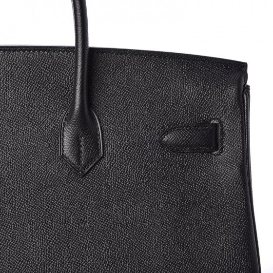 Hermes Epsom Birkin 35 Black 28 of 33