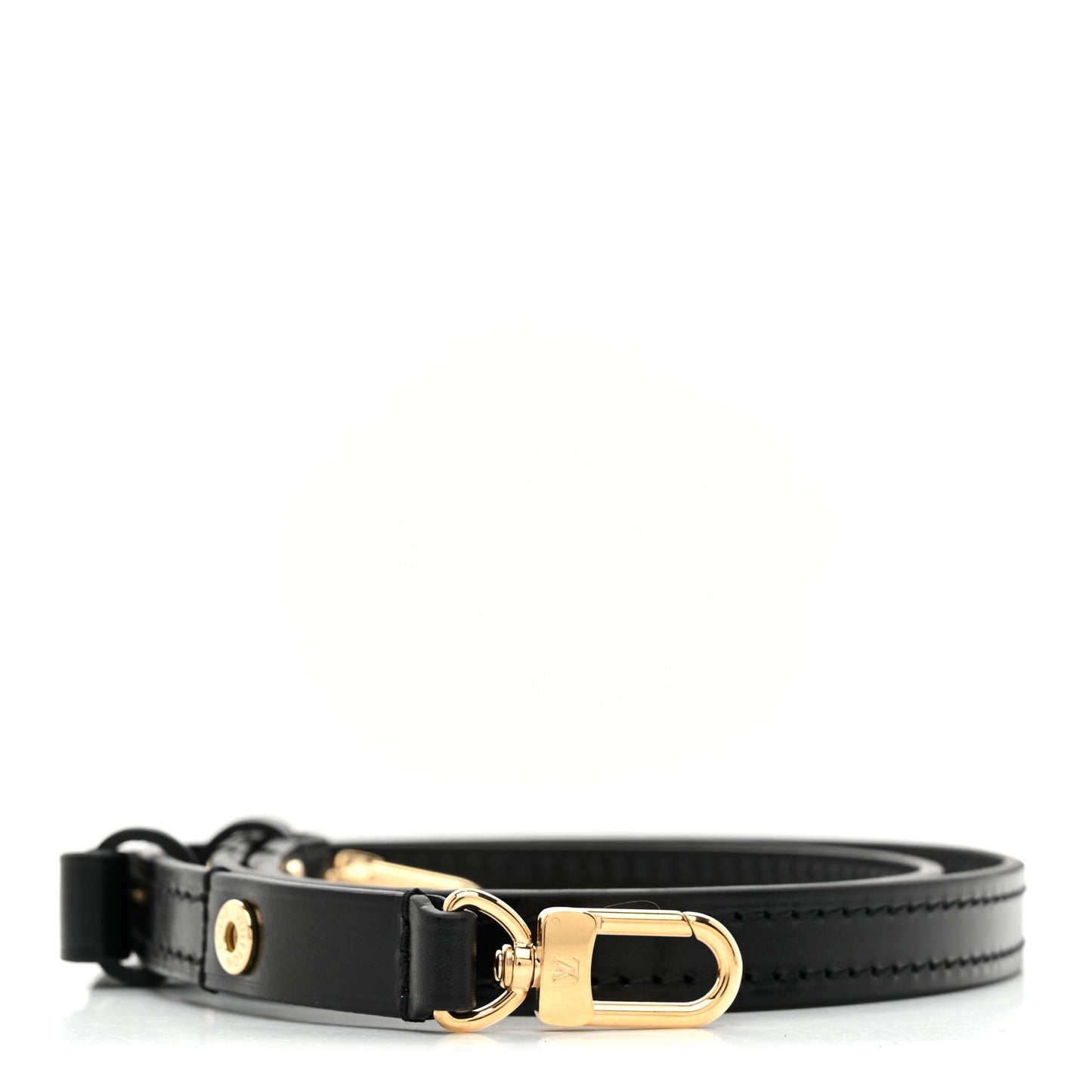 Calfskin Ivy Shoulder Strap Black