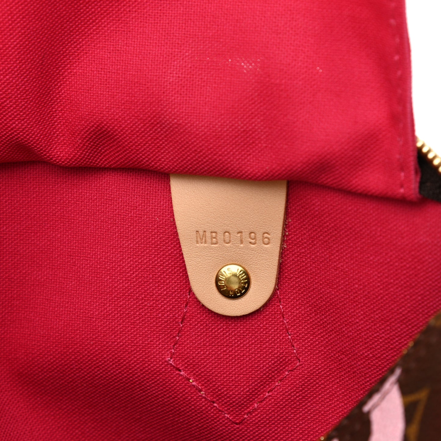 Monogram Bay Speedy 30 Rose Ballerine Poppy