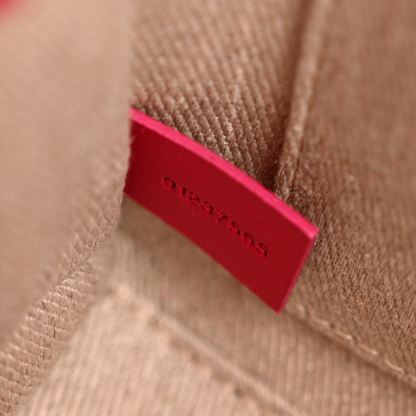 Calfskin Mini Woody Ribbon Tote Fizzy Pink