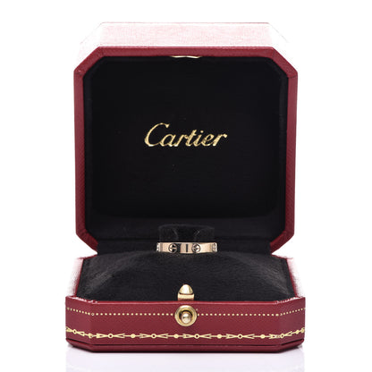 Cartier 18K Yellow Gold 3.5mm LOVE Wedding Band Ring 55 7.25 5 of 5