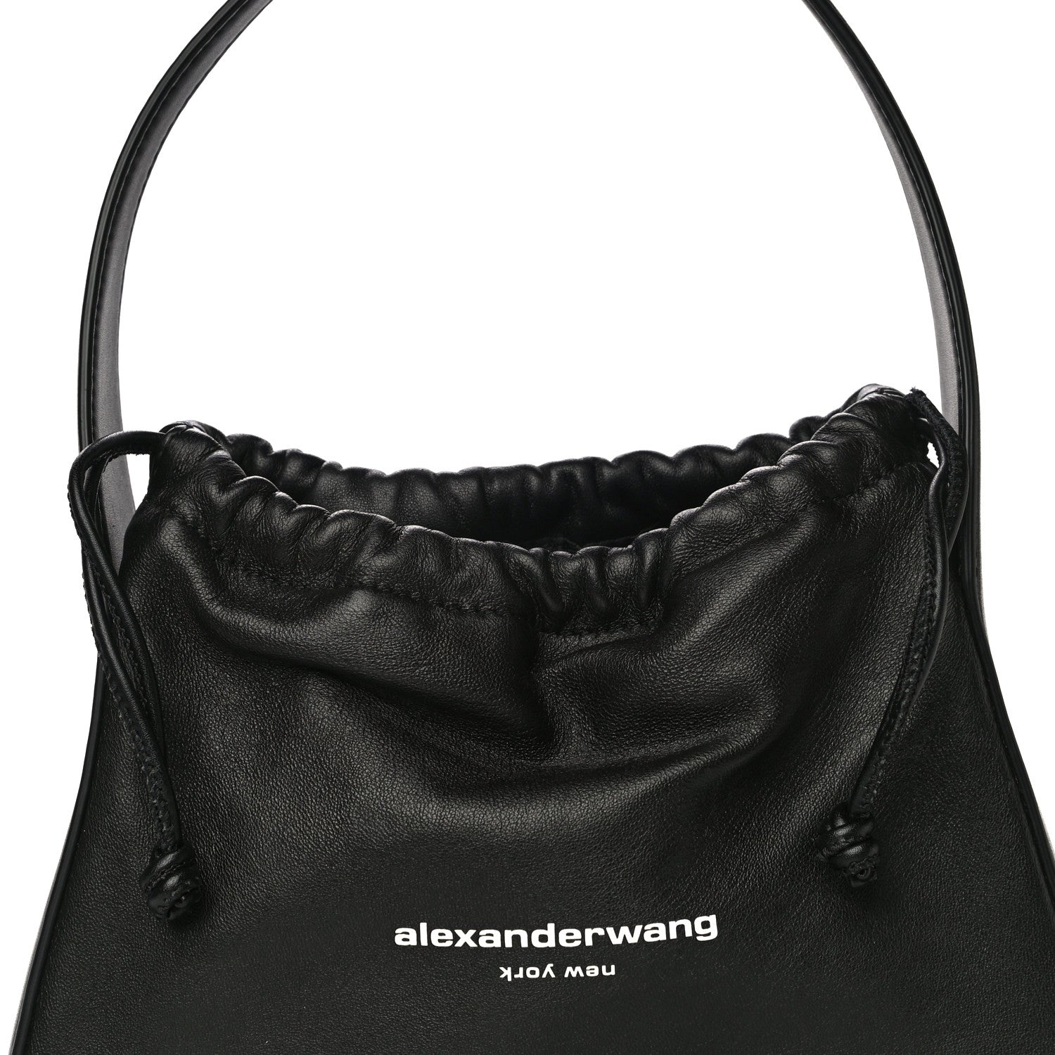 Alexander Wang Lambskin Nylon Small Ryan Bag Black 8 of 12