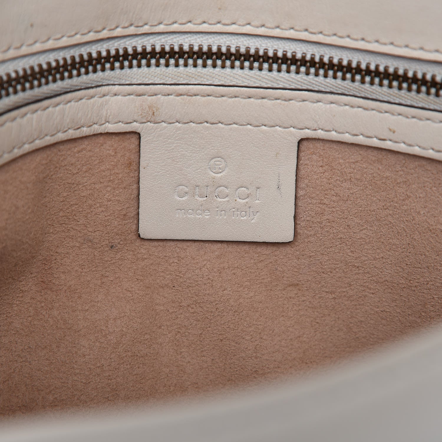 Gucci Calfskin Matelasse Small GG Marmont Shoulder Bag White 6 of 16
