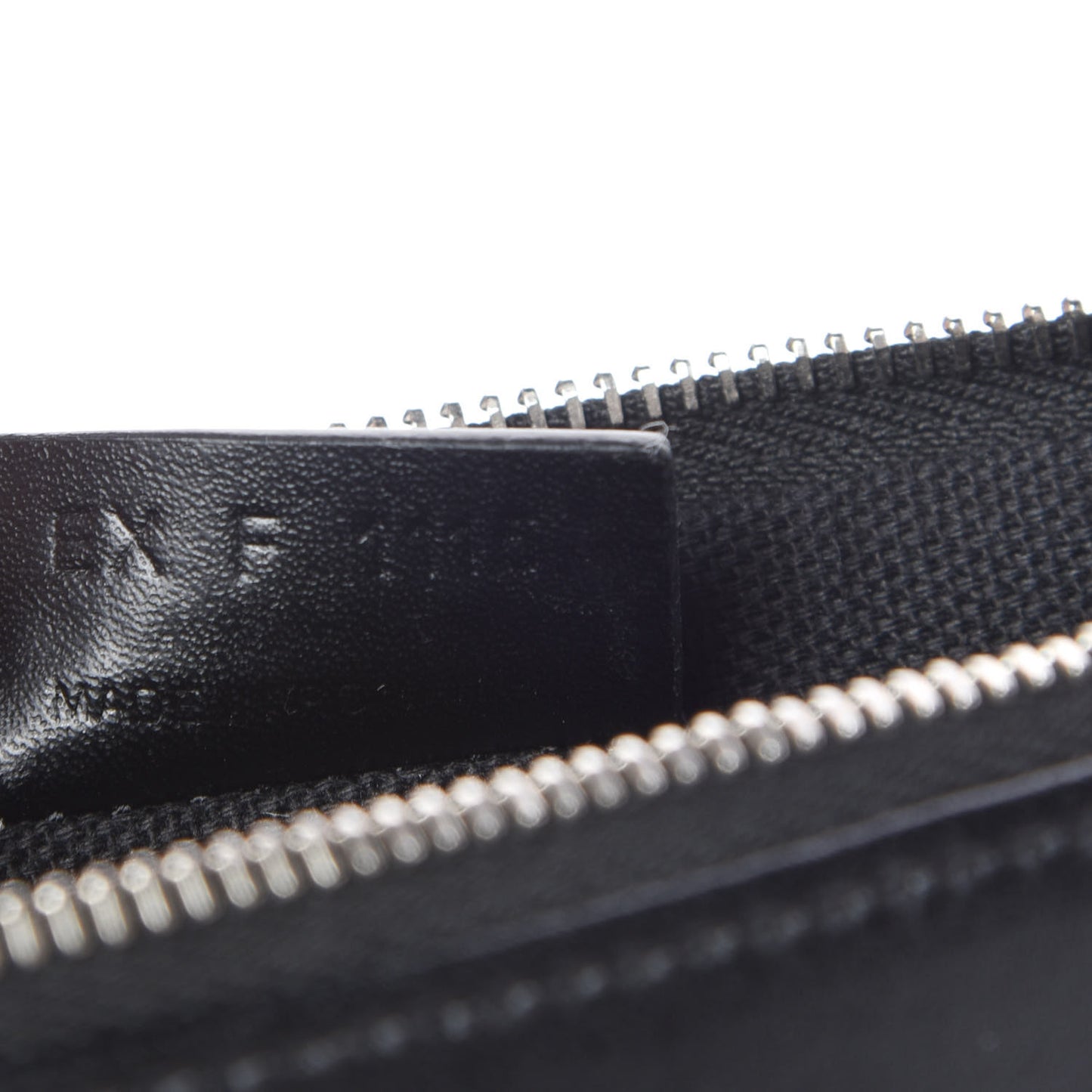 Calfskin I Feel Love Medium Pouch Black