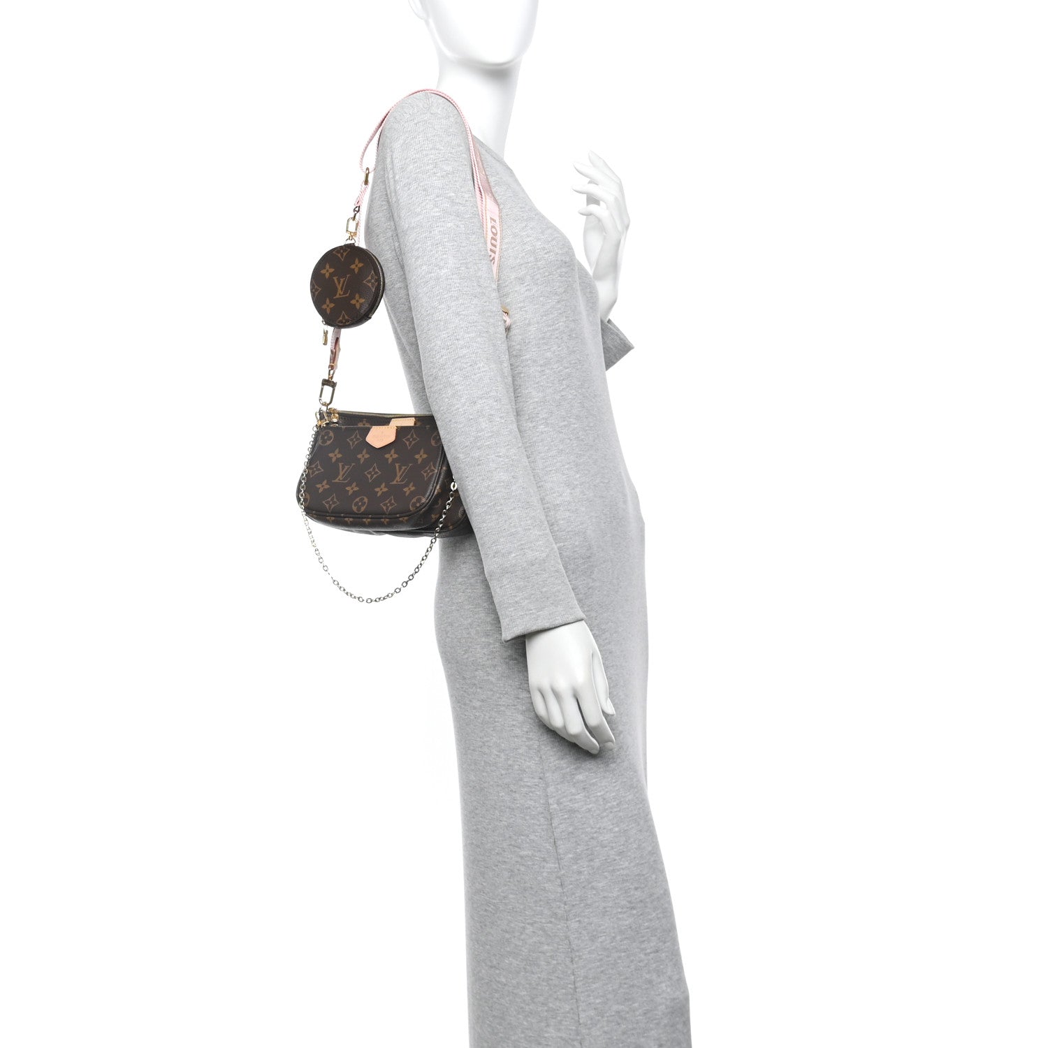 Louis Vuitton Monogram Multi Pochette Accessories Rose Clair 2 of 10