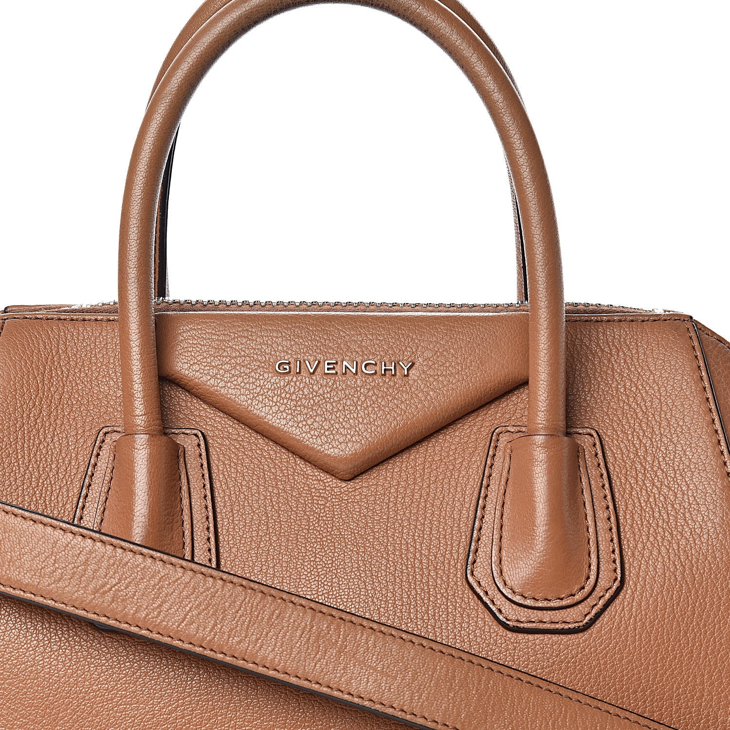 Givenchy Sugar Goatskin Small Antigona Caramel 18 of 18