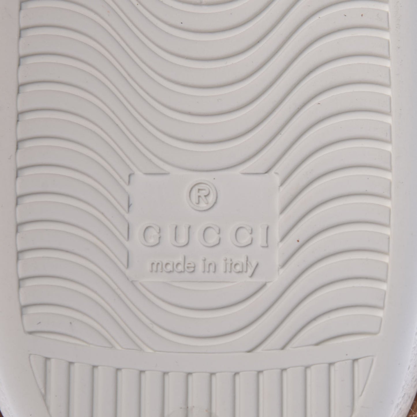 Calfskin Wool Web Bee Embroidered Womens Ace Sneakers 39 White