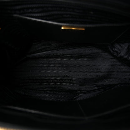 Prada Saffiano Lux Large Galleria Double Zip Tote Black 5 of 11