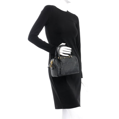 Louis Vuitton Empreinte Speedy Bandouliere 20 NM Black 3 of 8