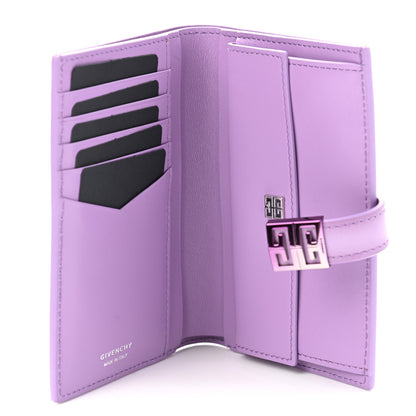 Givenchy Smooth Box Ombre Calfskin 4G Wallet Lilac 6 of 9