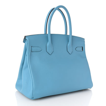 Hermes Epsom Birkin 30 Bleu Du Nord 3 of 12
