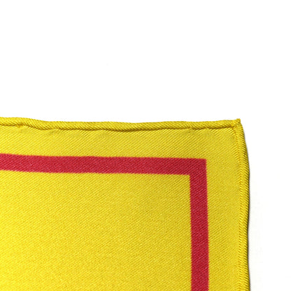 Chanel Silk X Ray Scarf Yellow 4 of 4