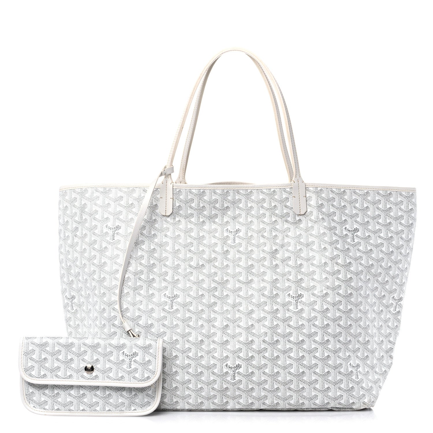 Goyard Goyardine Saint Louis GM White 1 of 15