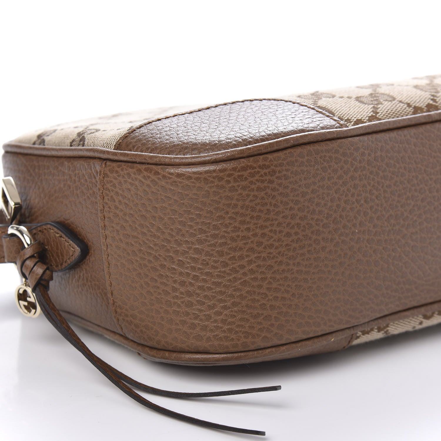 Gucci Monogram Mini Bree Messenger Bag Beige Tabacco 6 of 10