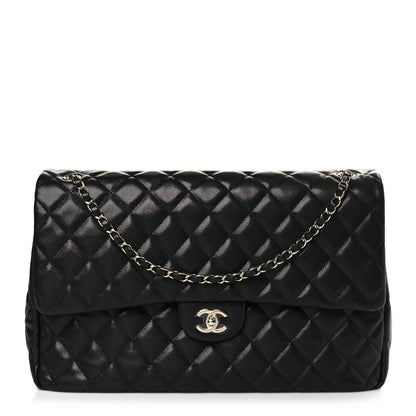 Chanel Caviar Quilted XXL Travel Flap Bag Black 1 of 9