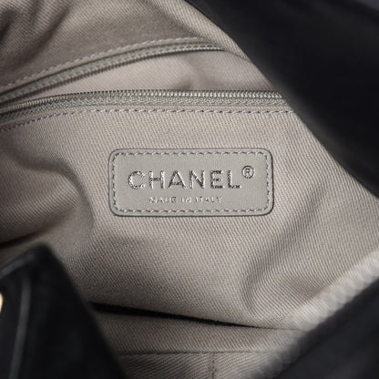 Chanel Calfskin CC Crave Tote Black 6 of 11