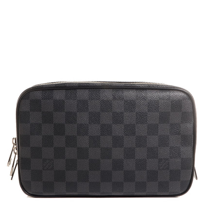 Louis Vuitton Damier Graphite Toilet Pouch GM 1 of 8