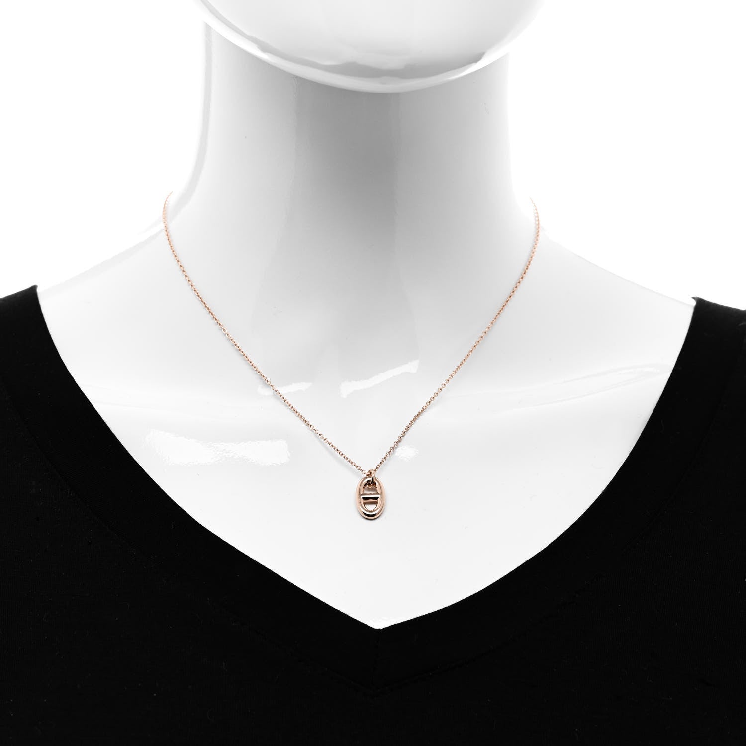 Hermes 18K Rose Gold PM Farandole Pendant Necklace 2 of 5