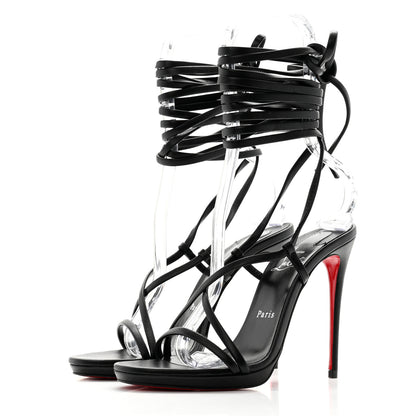 Christian Louboutin Nappa Sekmeta Alta 120 Pumps 37.5 Black 3 of 8