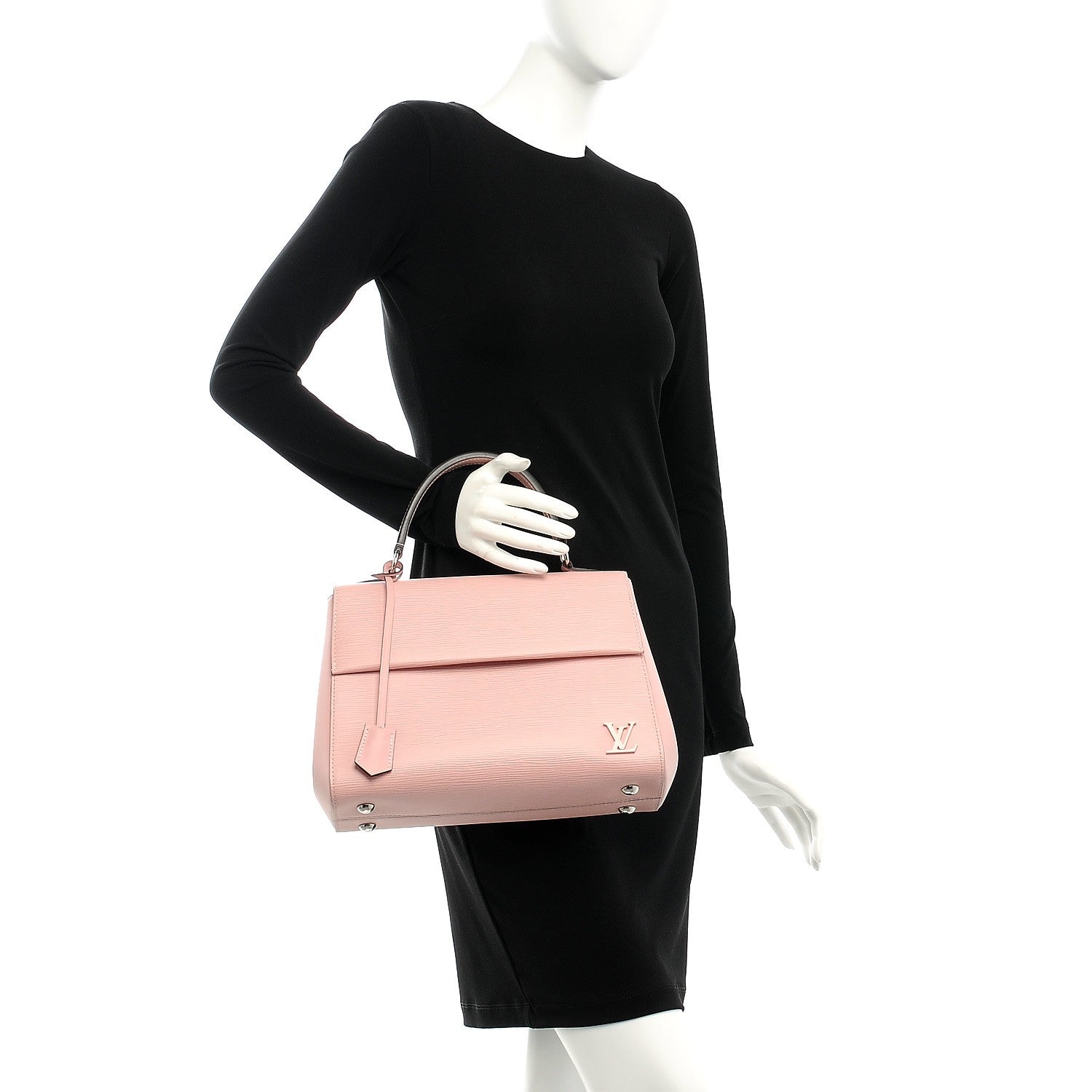 Louis Vuitton Epi Cluny MM Rose Ballerine 3 of 8