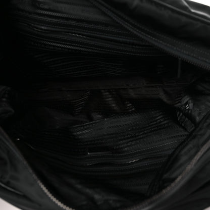 Prada Re-Nylon Saffiano Duffle Bag Black 4 of 7