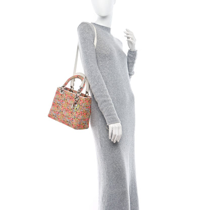 Christian Dior Tweed Medium Lady Dior Multicolor 2 of 9
