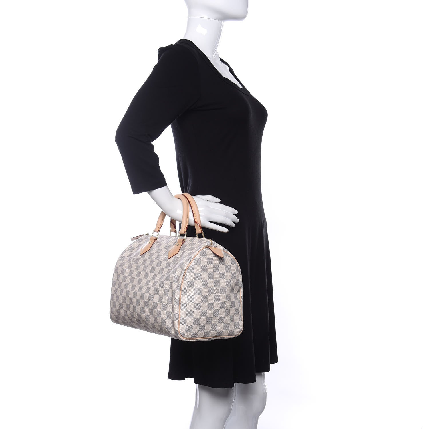 Louis Vuitton Damier Azur Speedy 30 2 of 10