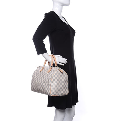 Louis Vuitton Damier Azur Speedy 30 2 of 10