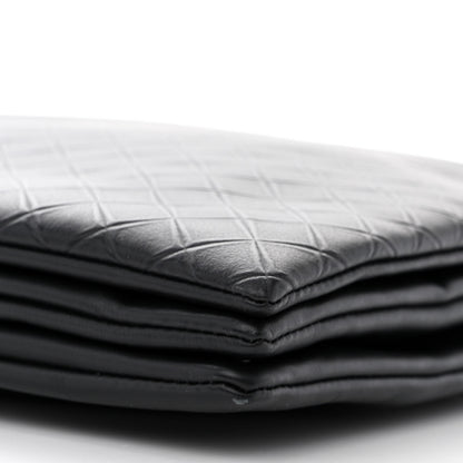 Bottega Veneta Intrecciato Embossed Triple Zip Messenger Bag Black 12 of 12