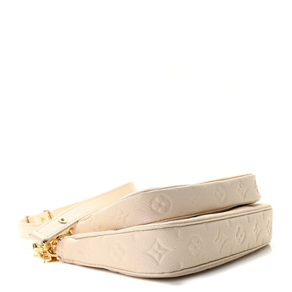 Louis Vuitton Empreinte Monogram Giant Multi Pochette Accessories Cream 7 of 12