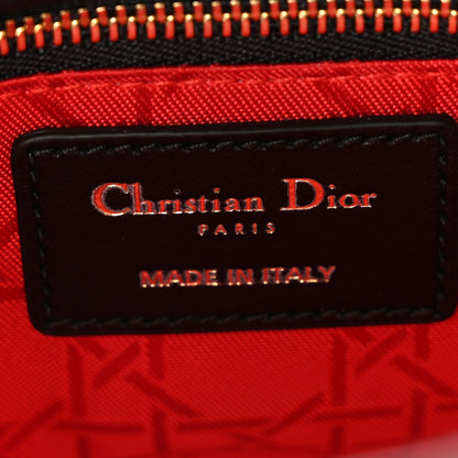 Christian Dior Lambskin Cannage Small My ABCDior Lady Dior Black 6 of 9